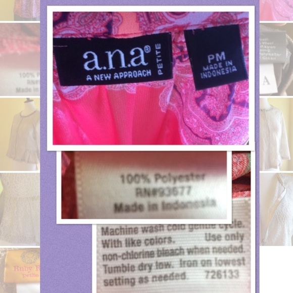 Butterfly Sleeve Sheer V-Neck Coral Top - Picture 6 of 10